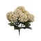 20" Hydrangea Bush - 7 Silk Flowers with Lifelike Leaves, Artificial Greenery, Perfect for Home, Office & Wedding Décor - Spring & Year-Round Accent, Floral Home by Artificial Flowers